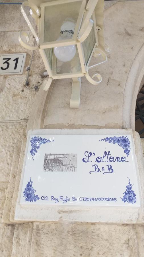 Altana Di Tufo Bed & Breakfast Molfetta Eksteriør bilde